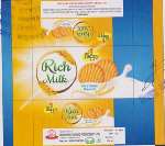 MR HAPPY RICH MILK (and logo) trademark logo