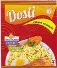 DOSTI INSTANT NOODLES (and logo) trademark logo
