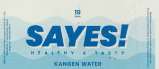 SAYES (and logo) trademark logo