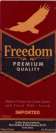 FREEDOM EXTRA DRY (and logo) trademark logo