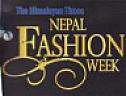 THE HIMALAYAN TIMES NEPAL FASHION WEEK (and logo) trademark logo