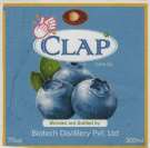 CLAP APPLE FLAVOUR (and logo) trademark logo