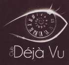 CLUB DEJA VU (and logo) trademark logo