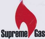 SUPREME GAS (and logo) trademark logo