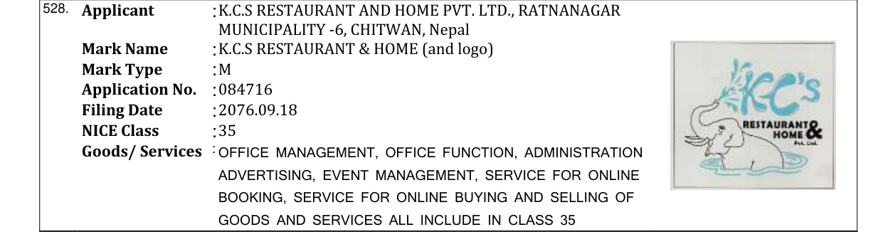 Original bulletin entry for POCO