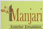 MANJARI INTERIOR EMULSION (and logo) trademark logo