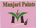 MANJARI PAINTS (and logo) trademark logo