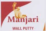 MANJARI WALL PUTTY (and logo) trademark logo