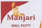MANJARI WALL PUTTY (and logo) trademark logo