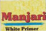 MANJARI WHITE PRIMER (and logo) trademark logo
