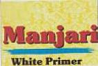 MANJARI WHITE PRIMER (and logo) trademark logo