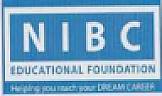 NIBC EDUCATIONAL FOUNDATION (and logo) trademark logo