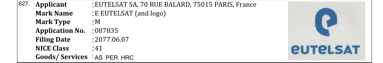 Original bulletin entry for RAI SCHOOL (and logo)