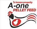 AONE PELLET FEED (and logo) trademark logo