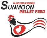 SUNMOON PELLET FEED (and logo) trademark logo