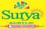 SIJITA SURYA ACRYLIC SASHABLE DISTEMPER (and logo) trademark logo