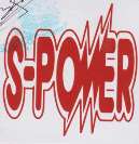 S POWER (and logo) trademark logo