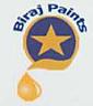 BIRAJ PAINTS (and logo) trademark logo