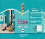 B-EDEN HIGHGLOSS ENAMEL (and logo) trademark logo