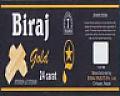 BIRAJ GOLD 24 CARAT (and logo) trademark logo