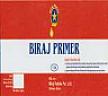BIRAJ PRIMER (and logo) trademark logo