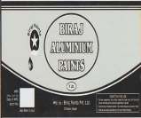 BIRAJ ALUMINIUM PAINTS (and logo) trademark logo