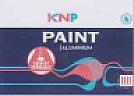 KNP ALUMINIUM PAINTS (and logo) trademark logo