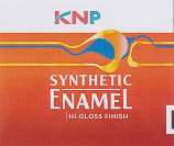 KNP SYNTHETIC ENAMEL (and logo) trademark logo