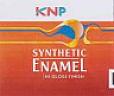 KNP SYNTHETIC ENAMEL (and logo) trademark logo