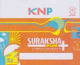 KNP SURAKSHA PLUS (and logo) trademark logo