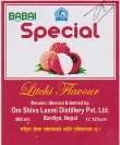 BABAI SPECIAL LITCHI FLAVOUR (and logo) trademark logo