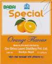 BABAI SPECIAL ORANGE FLAVOUR (and logo) trademark logo