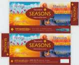SAVITRI SEASONS (and logo) trademark logo