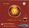 SAVITRI OM (and logo) trademark logo