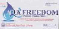AQUA FREEDOM (and logo) trademark logo