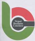 NEPAL BUSINESS CONCLAVE (and logo) trademark logo