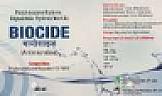 BIOCIDE (and logo) trademark logo
