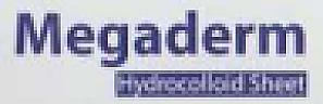 MEGADERM (and logo) trademark logo