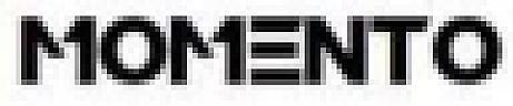 MOMENTO (and logo) trademark logo