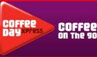 COFFEE DAY EXPRESS (and logo) trademark logo