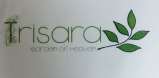 TRISARA (and logo) trademark logo