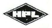 HPL (and logo) trademark logo