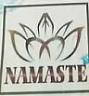NAMASTE (and logo) trademark logo