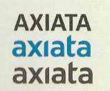 AXIATA (IN SERIES) (and logo) trademark logo