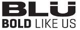 BLU BOLD LIKE US (and logo) trademark logo