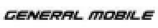 GENERAL MOBILE (and logo) trademark logo