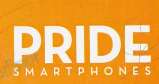 PRIDE SMARTPHONES (and logo) trademark logo