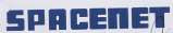 SPACENET (and logo) trademark logo