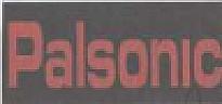 PALSONIC (and logo) trademark logo