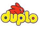 DUPLO with color Device (and logo) trademark logo
